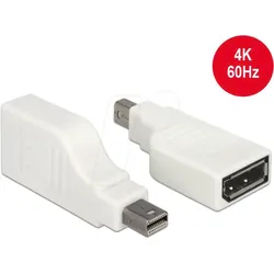 DELOCK 65867 - DisplayPort Adapter, Mini DP Stecker auf DP Buchse