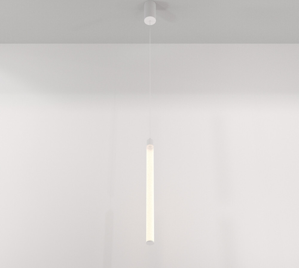 Maytoni LED hanglamp RAY, warm wit licht, aluminium, 2600 lumen, 20W, IP20