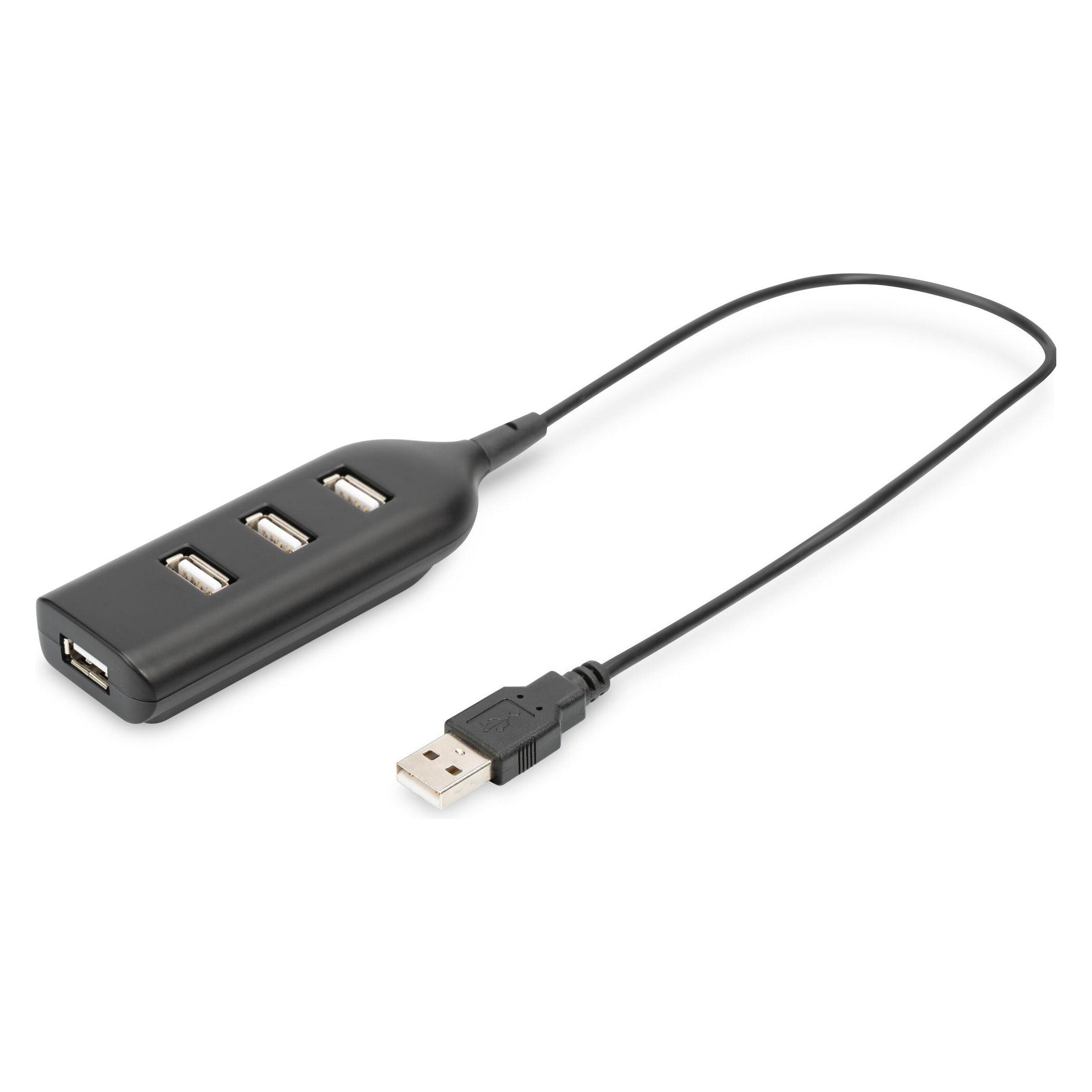 Digitus AB-50001-1 (USB-A, 4 Ports) (AB-50001-1)