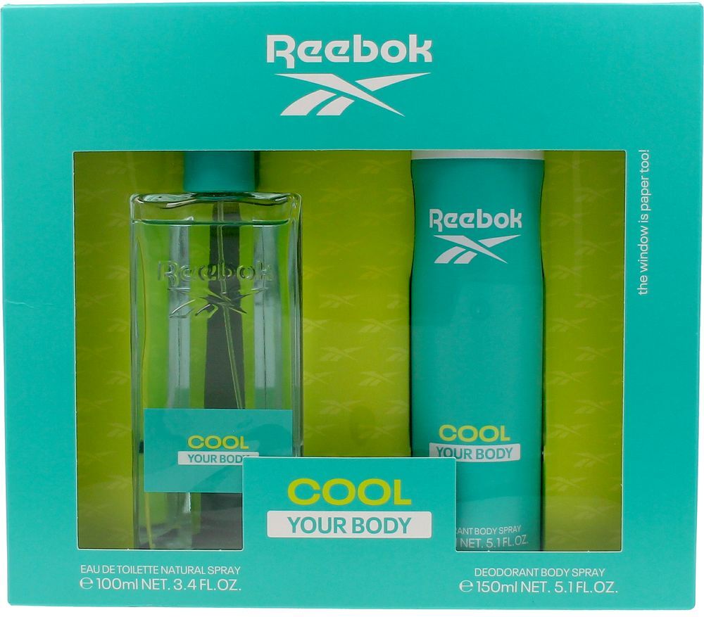 Reebok Cool Your Body Woman lote 2 pz