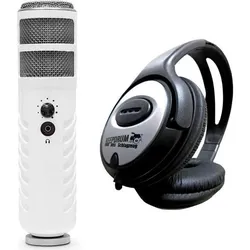 RØDE Podcaster MKII USB Mikrofon mit Kopfhörer, Mikrofon