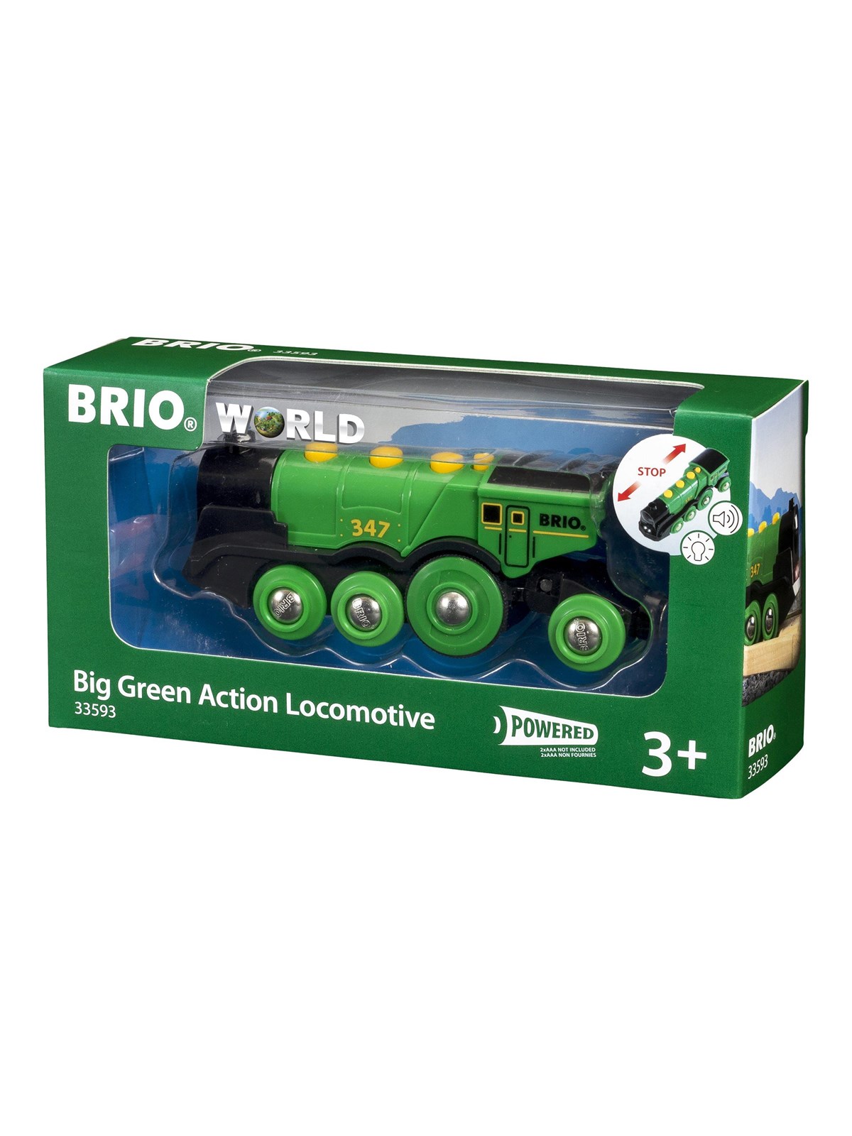 Brio Big Green Action Locomotive