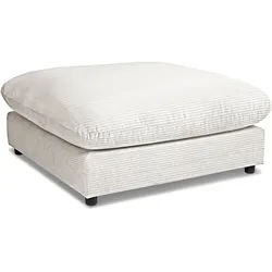 Hocker SANSIBAR DAGEBÜLL (BHT 100x44x100 cm) - Bezug: Stoff - BHT 100x44x100 cm