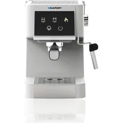 Blaupunkt Espresso machine CMP501, Siebträgermaschine, Schwarz, Silber, Weiss