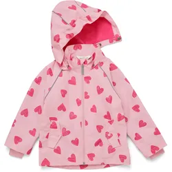 Tchibo - Kinder-Regenjacke - Baby - Gr. 86/92 - hellrosa/print