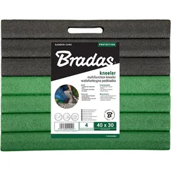 Kniekissen 40x30x4cm Kniepolster Isolierunterlage für Garten Baustelle und Outdoor Sitzkissen POD200BG
