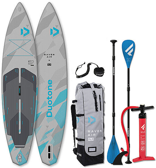 DUOTONE iSUP Package Raven Air SLS grau   12/6 B