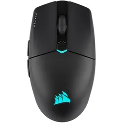 Corsair Katar Elite RGB (Kabelgebunden, Kabellos), Maus, Schwarz