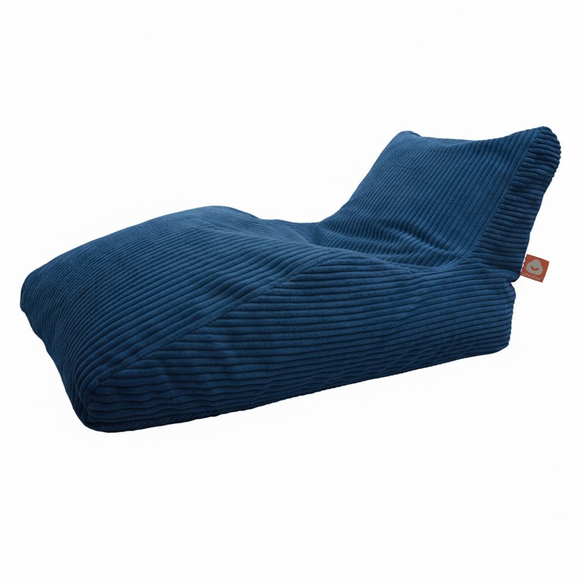 Whoober Bali XL Lounge Zitzak - Donkerblauw dik ribfluweel