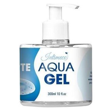 Intimeco Forte Aqua Gel water gel moisturizing intimate zones with pump 300ml (Intimgel, 300 ml) (5906660368236)