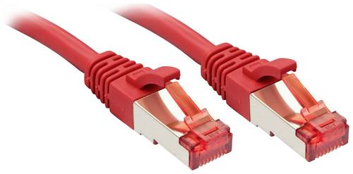 LINDY 47739 RJ45 Patchkabel CAT 6 S/FTP 15.00m Rot 1St.