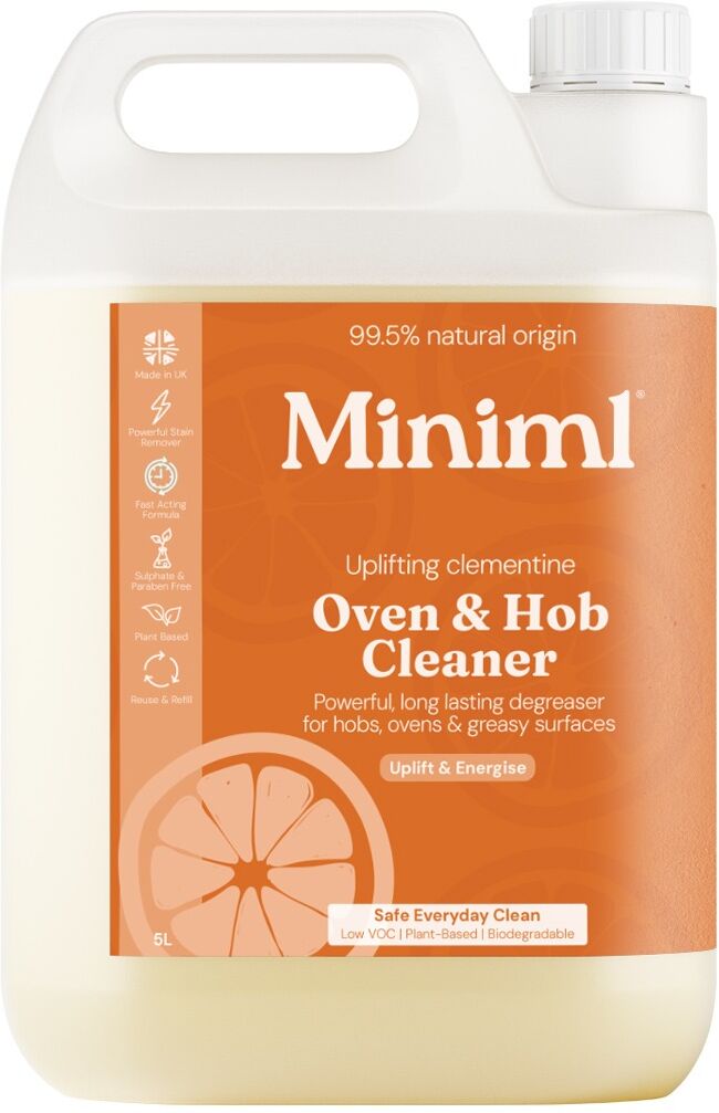 Miniml Oven & Hob Cleaner Uplifting Clementine 5L Refill