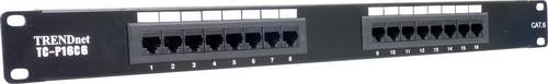 TrendNet TC-P16C6 Patch-Panel Schwarz
