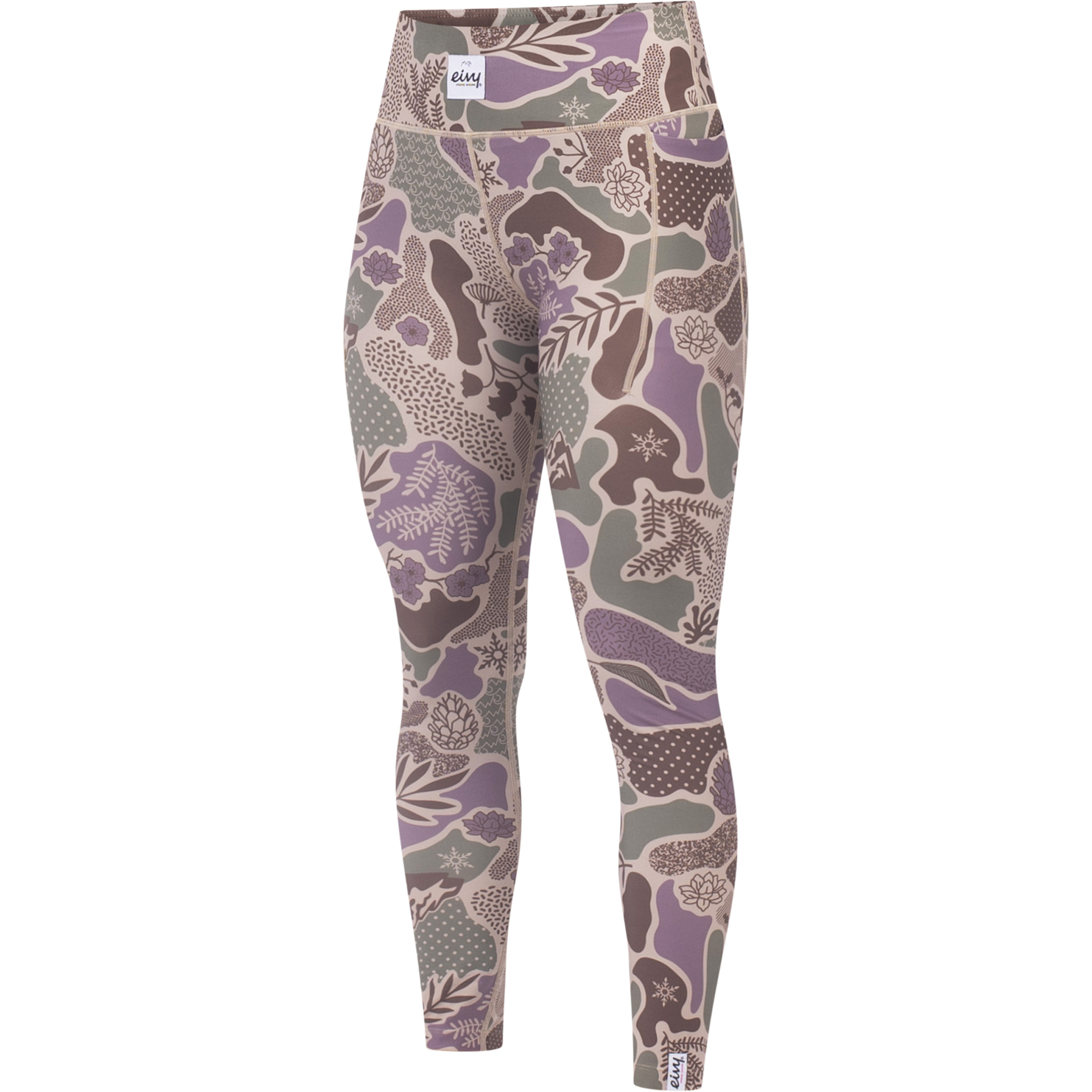 Eivy Pocket Tights Damen Yogahose braun Größe XS Trekking Elastisch