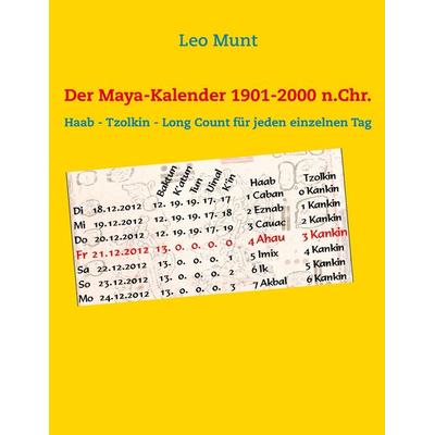Der Maya-Kalender 1901-2000 n.Chr.
