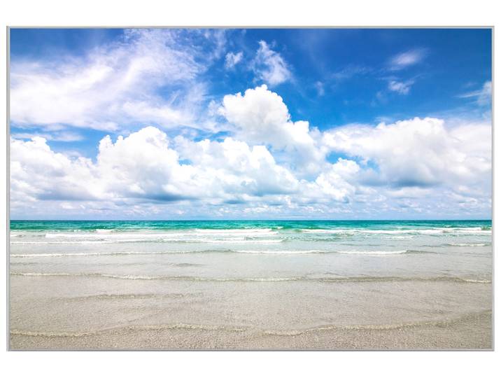 Bild mit Rahmen Strand image LAND