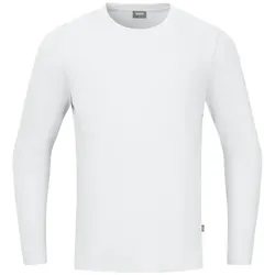 Jako Longsleeve Organic Sweatshirt Unisex - weiß - XS