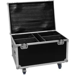 Eurolite Set 4x LED TMH-X4 + Case mit Rollen (15 W, LED), Scheinwerfer, Mehrfarbig