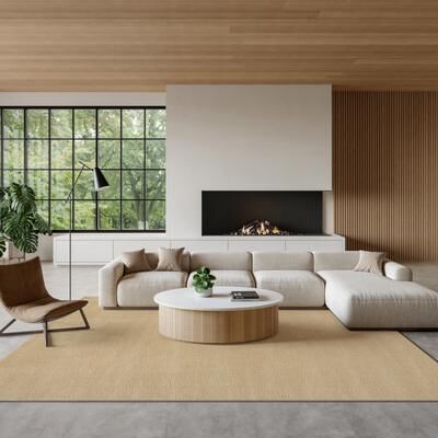 Nourison Strata Farmhouse Handmade Wool Blend Indoor Rug