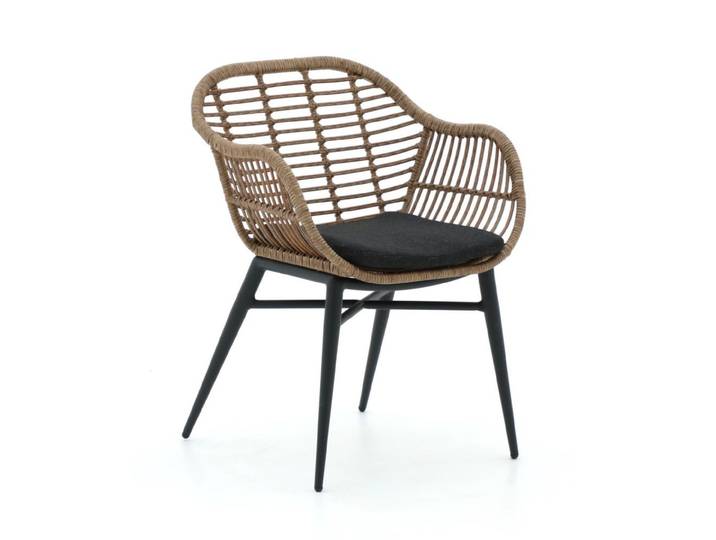Dining tuinstoel Intenso Azora Wicker (vlechtwerk) Taupe