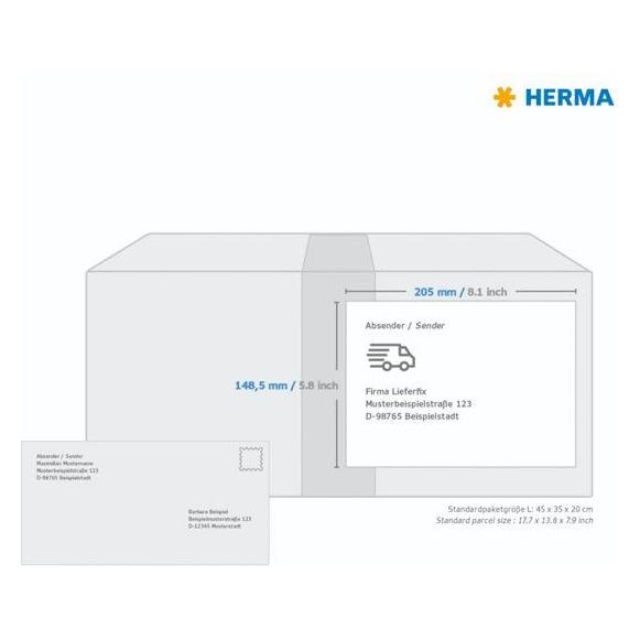 Herma Universal Etiketten A5 (8690)