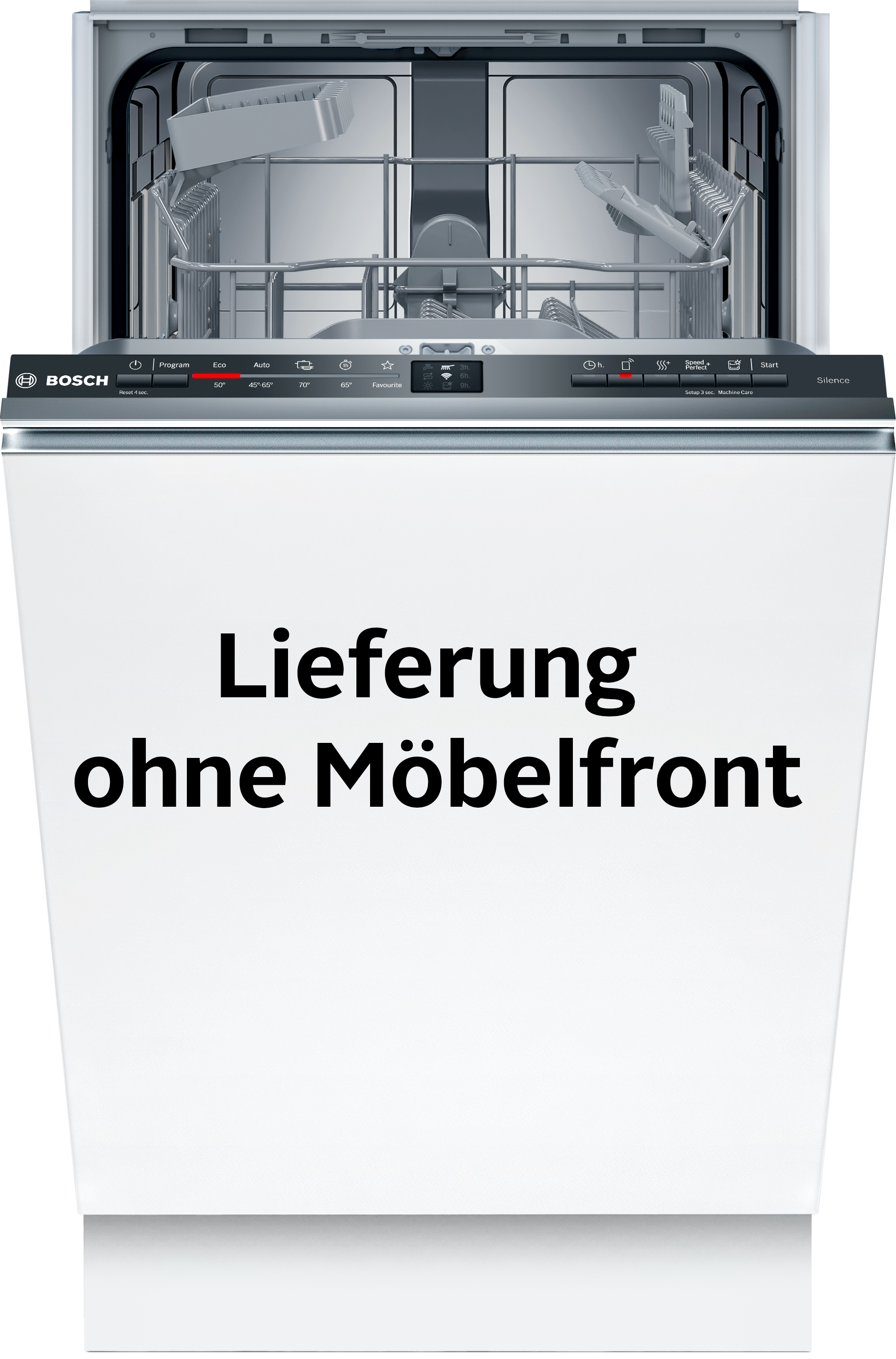 Bosch vollintegrierbarer Geschirrspüler "SPV2HKX42E", Energieeffizienz: E, silber (weiß), B:44,8cm H:81,5cm T:55cm, Geschirrspüler, Info Light - Erlischt am Ende des Spülvorgangs, vollintegrierbarer Geschirrspüler