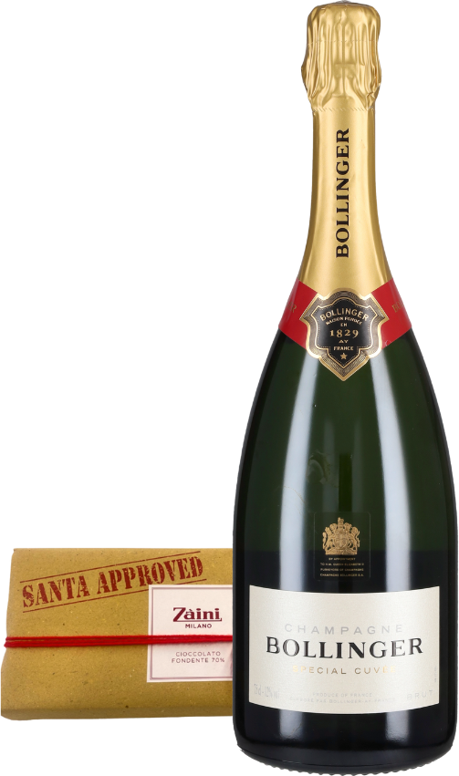 CallMeWine Zaini Dark Chocolate and Champagne 'Special Cuvée' Bollinger