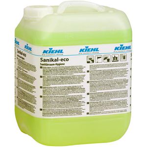 Kiehl Badreiniger J403310, Sanikal-eco, Sanitärreiniger, gegen Kalk und Schmutz, 10 Liter