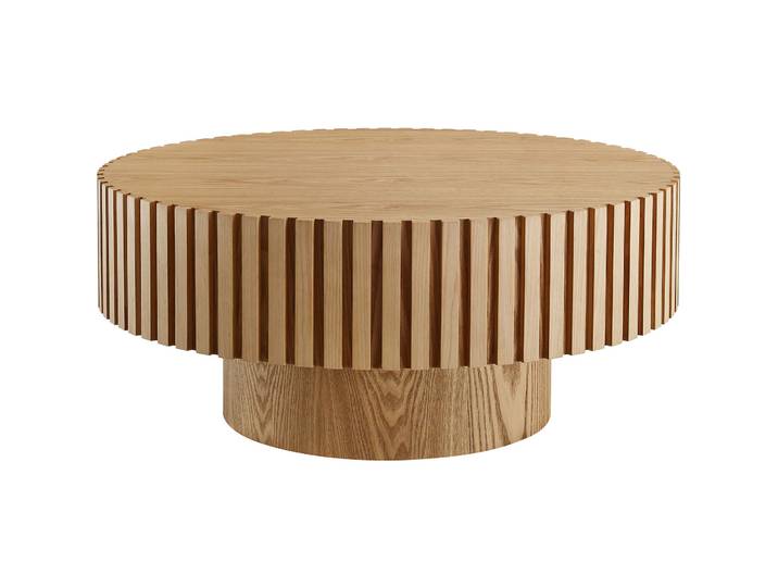 Salontisch Miova natur MDF B 80 T 80 cm