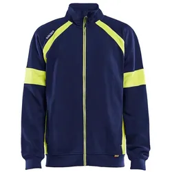 Blakläder,  Sweatshirt mit Reissverschluss und hoher Sichtbarkeit (6XL)