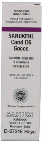Sanum-Kehlbeck Sanukehl Cand D6 Gocce 10ml