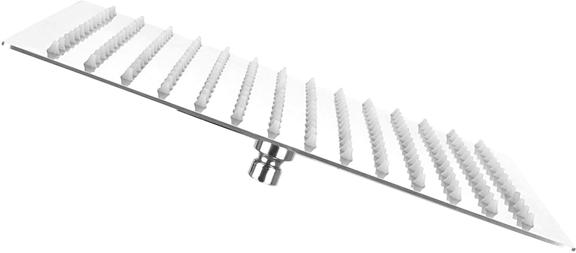 Mamo SOFFIONE DOCCIA  BRERA 25x25 cm IN ACCIAIO INOX AISI 304 1 GETTO ANTICALCARE