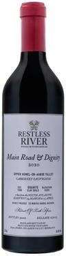 """Restless River""" """Restless River Main Road & Dignity Cabernet Sauvignon 2020 Red Wine - South Africa"""