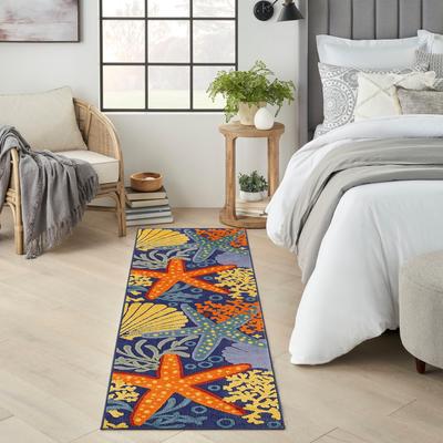 Nourison Aloha Coastal Starfish Indoor/Outdoor Area Rug