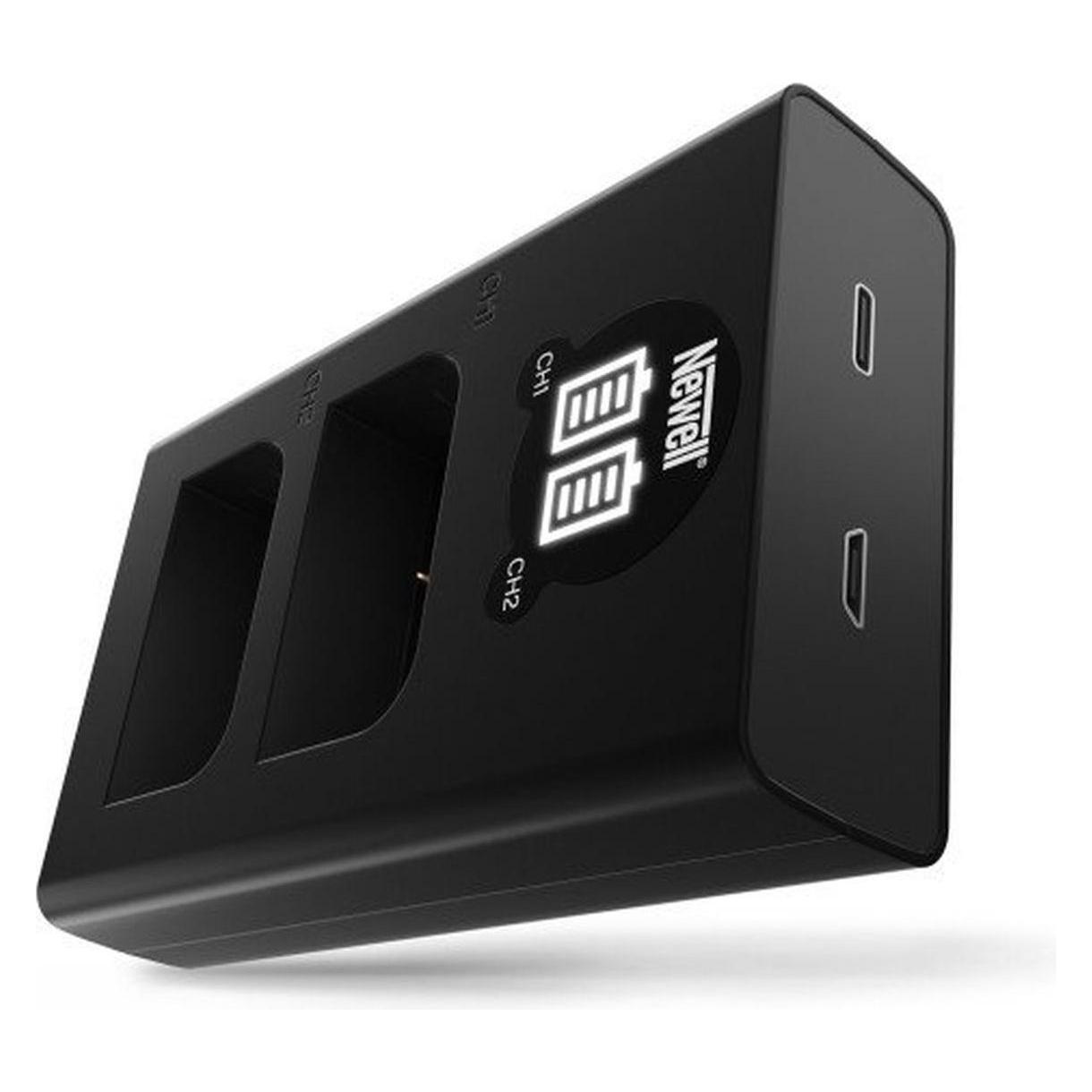 Newell battery charger DL-USB-C Olympus BLX-1 (Kamera Akku Ladegerät) (NL3239)
