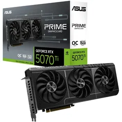 ASUS Prime GeForce RTX 5070 Ti OC - 16GB GDDR7, HDMI, 3x DP