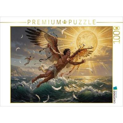 CALVENDO Puzzle Daedalus und Ikarus | 1000 Teile Lege-Größe 64x48cm Foto-Puzzle für glückliche Stunden