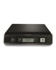 Dymo M5 Briefwaage Kapazität: 5 kg / 5 Pfunde Abschluss: 2 g / 0.1 Unze 20 cm x Schwarz/Silber (S0929000)