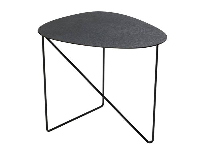 LIND DNA Curve Hippo Beistelltisch L Black-anthracite