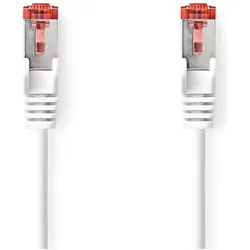 Nedis CAT6-Netzwerkkabel RJ45 Stecker RJ45 Stecker S/FTP 30.0 m Innenbereich Rund LSZH (S/FTP, CAT6, 30 m), Netzwerkkabel