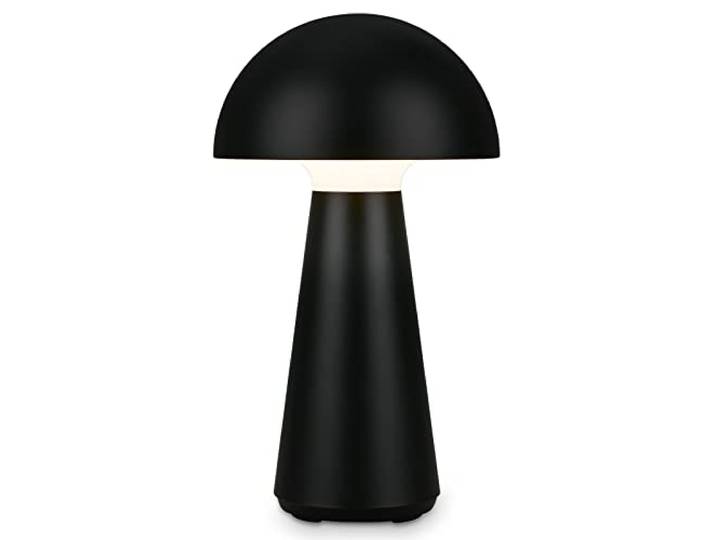 Briloner - Lampe de table LED rechargeable\, gradation progressive\, tactile\, lumière mobile\, lampe extérieure\, sans fil\, noir mat