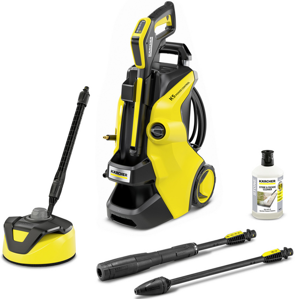 Karcher Kärcher K5 Power Control Flex Home  Hochdruckreiniger mit T 5 Flächenreiniger  145 bar  500 l/h