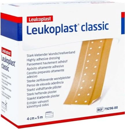 Leukoplast Classic Pflaster 4 cmx5 m Rolle 1 St