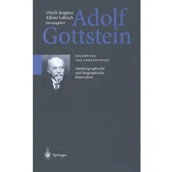 Adolf Gottstein, Fachbücher