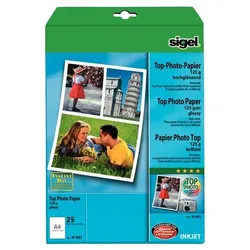 Sigel InkJet-Plus-Photo-Papier A4 125g hochglänzend hochweiß