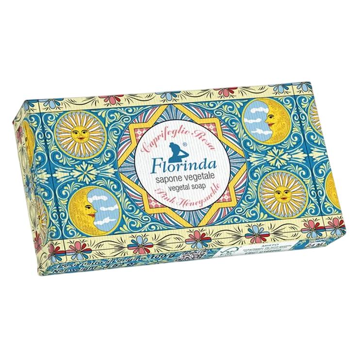 Florinda , Rosa Geissblatt, Vegan, Feuchtigkeitsspendende, Duftseife, Körper, 100 g (100 g) (74847868)