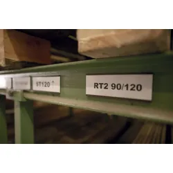 FRANKEN Etikettenhalter magnetisch dunkelbraun