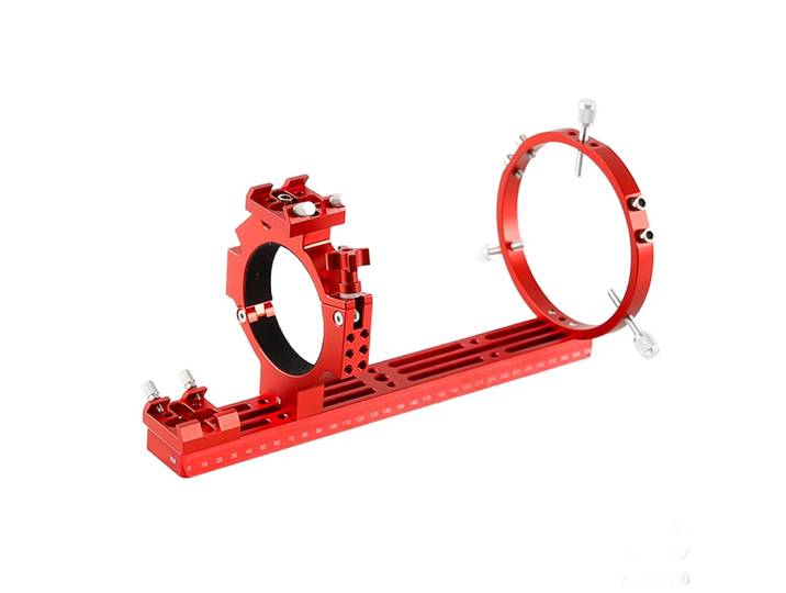 Support de photographie pour caméra d'identification 78mm, pour appareils photo refroidies ASI avec plaque en queue d'aronde en alliage d'aluminium pour support de télescope