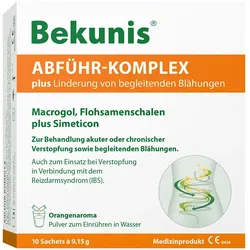 BEKUNIS Abführ-Komplex plus Sachets 10X9.15 g