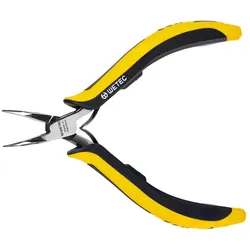 Wetec, Zange, Spitzzange 45° gebogen (120 mm)